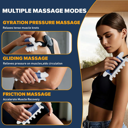 Fascia Massage Tool Blaster for Cellulite - Myofascial Release Tools for Trigger Point, Deep Tissue Lymphatic System Relief, Fascia Blaster for Muscle Knot Recovery & Relaxtion, Full Body Massager