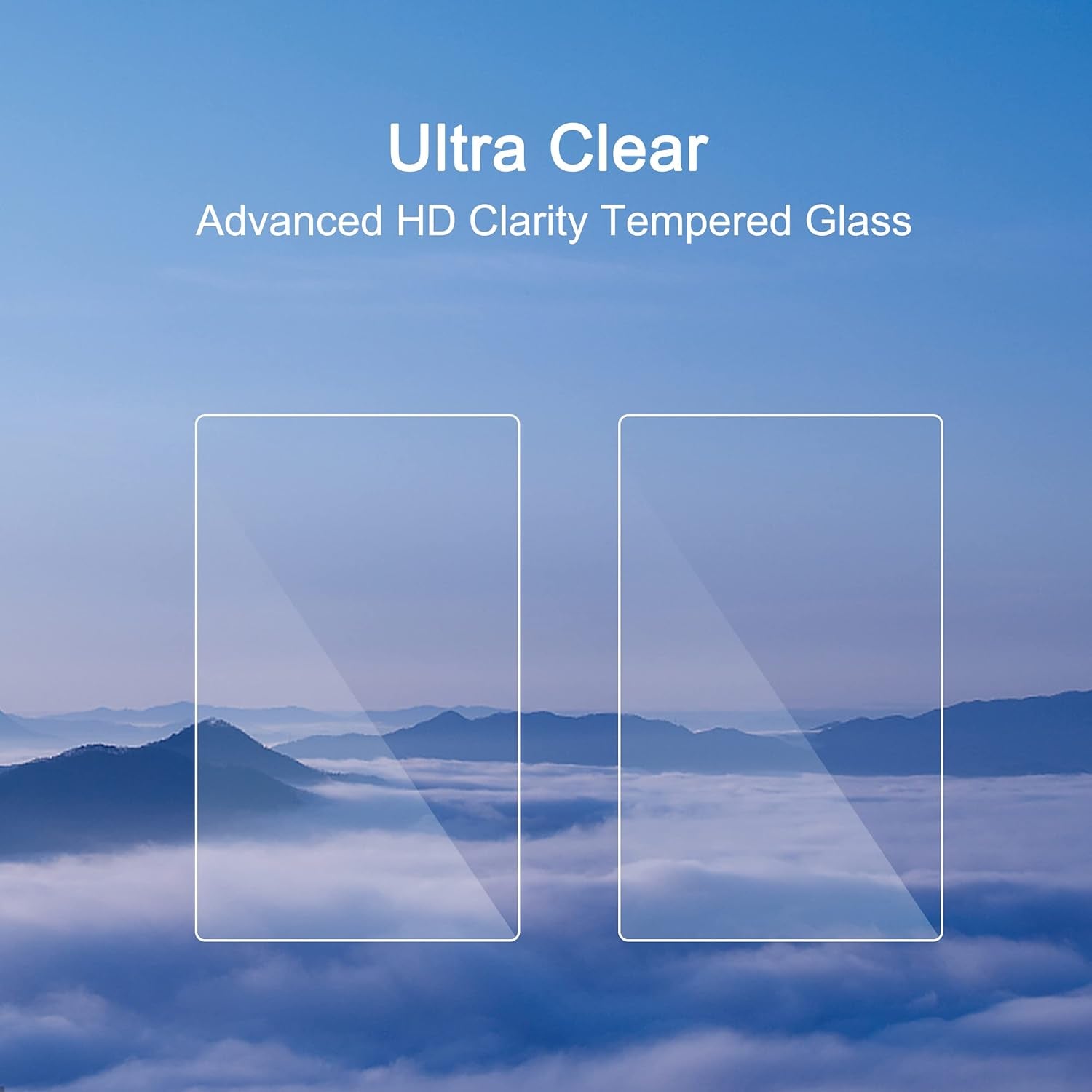 Tempered Glass Screen Protector for Nintendo Switch OLED Model 2021 [7 Inch] anti Scratch 9H Hardness [2 Pack]