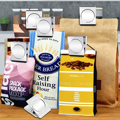 2 Pack Extra Large Magnetic Clips Heavy Duty, 2.2 Inch Heavy Duty Fridge Magnets Clips, Clips Magnet, Magnets with Clips, Strong Magnet Clips for Whiteboard, Refrigerator, Office Magnets