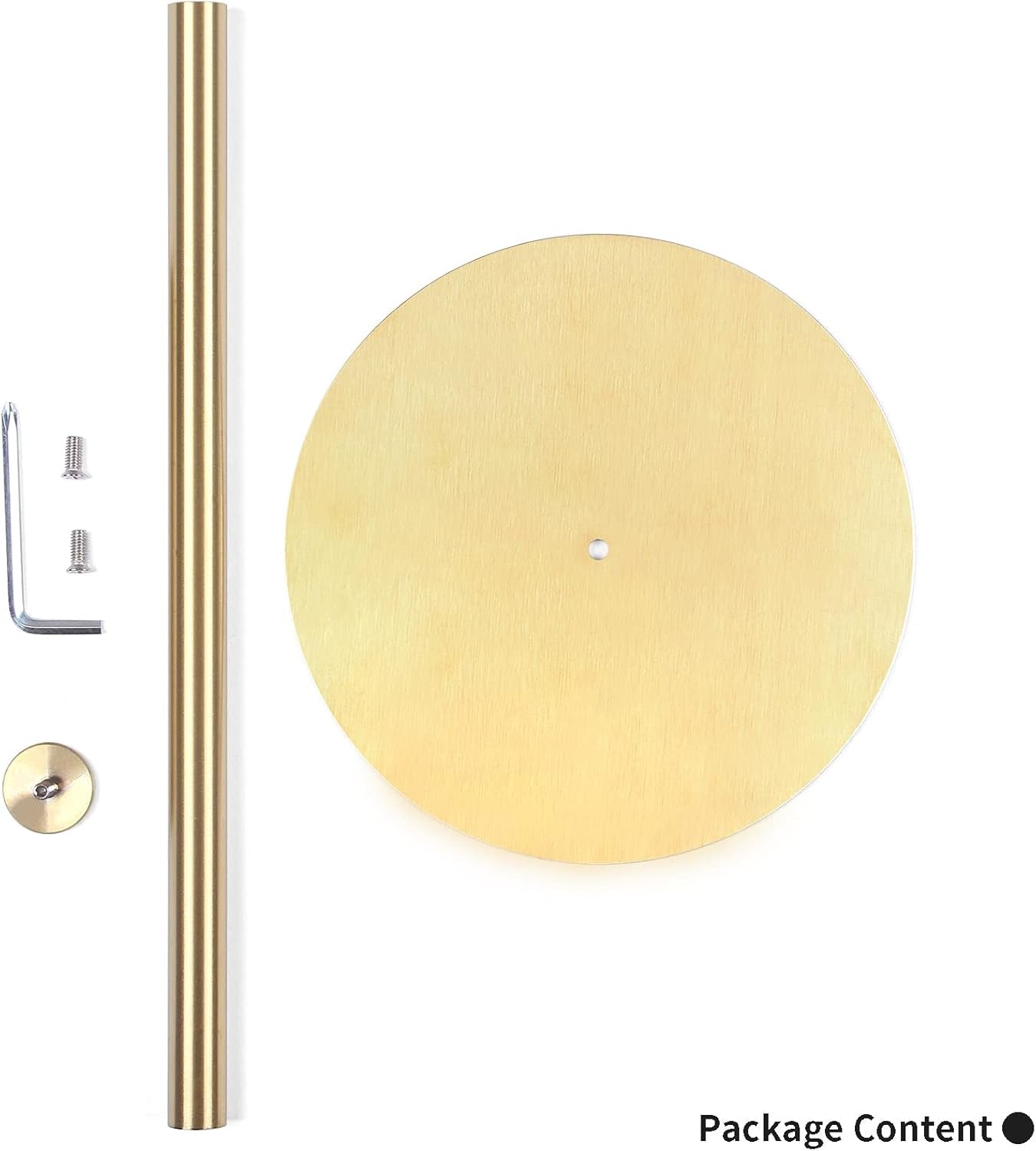 Gold Paper Towel Holder Countertop, , Kitchen Paper Towel Holder Stand for Kitchen and Bathroom Organization and Storage, Paper Towel Holders for Standard and Large Size Rolls (Gold)