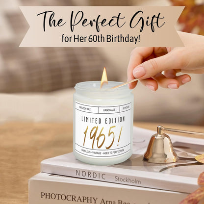 60Th Birthday Gifts for Women, 60Th Birhtday Gifts for Her, Women 60 Gifts, 60Th Gift Baskets, Unique Funny 60Th Birthday Ideas, 60 Years Old Gifts for Sister Friend Mom Wife Coworker Born in 1965