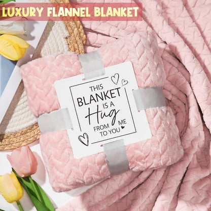 Birthday Gifts for Women Self Care Gifts Get Well Soon Gifts, Rose Relaxing Spa Gifts Basket Care Package W/ Luxury Flannel Blanket, Unique Mothers Day Gifts for Mom Her Friend Sister Wife Grandma