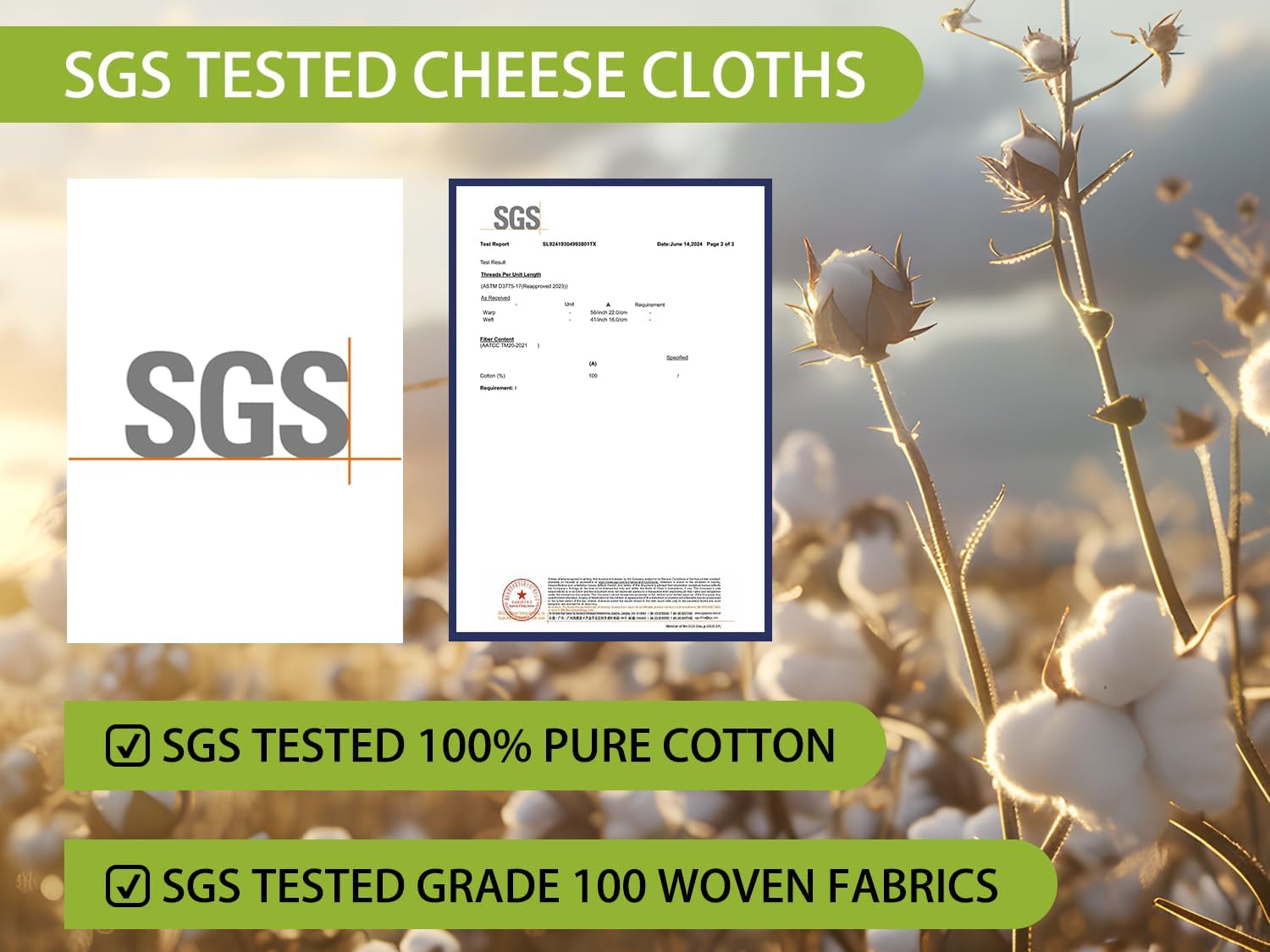 Cheese Cloths, 6PCS, Grade 100,20X20Inch Hemmed Cheese Cloth Fabric Reusable Fine Mesh Cloth, 100% Cotton Unbleached Precut Muslin Cheesecloth for Straining, Cooking, Yogurt, Juicing