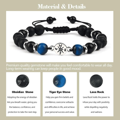 2025 Graduation Gifts for Him Cool High School College Class 5Th 8Th Grade Boy Bracelet Cards Middle School Kindergarten Masters Degree Senior Congratulations Gifts