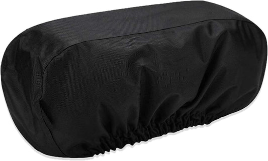 Winch Cover Waterproof Winch Dust Cover Heavy Duty Winch Protection Cover for Electric Winches 8500-17500 Lbs, Black