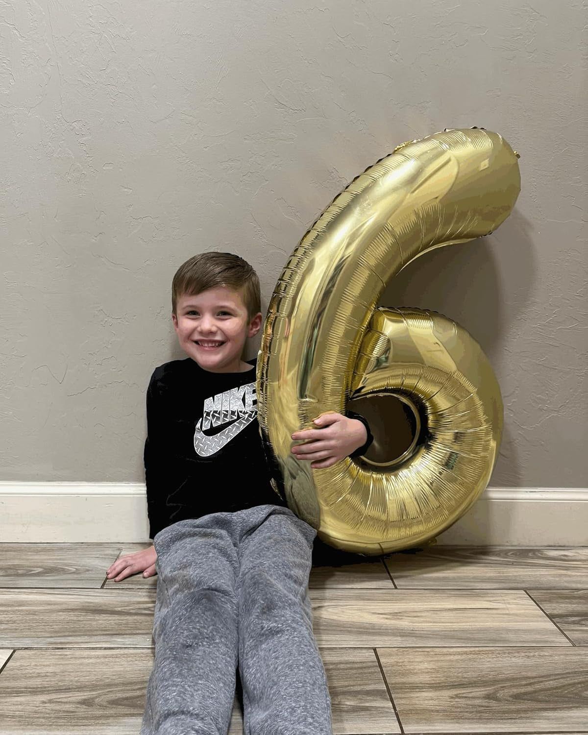 1 Balloon - Champagne Gold Birthday Number Balloons, 40 Inch Large Foil Balloons for Men Women Boys Girls Champagne Gold Themed Birthday Decorations