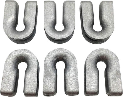 6 Pieces Replacement Eyelet Sleeve for Husqvarna Trimmer Head T25 T35 T35X T45X