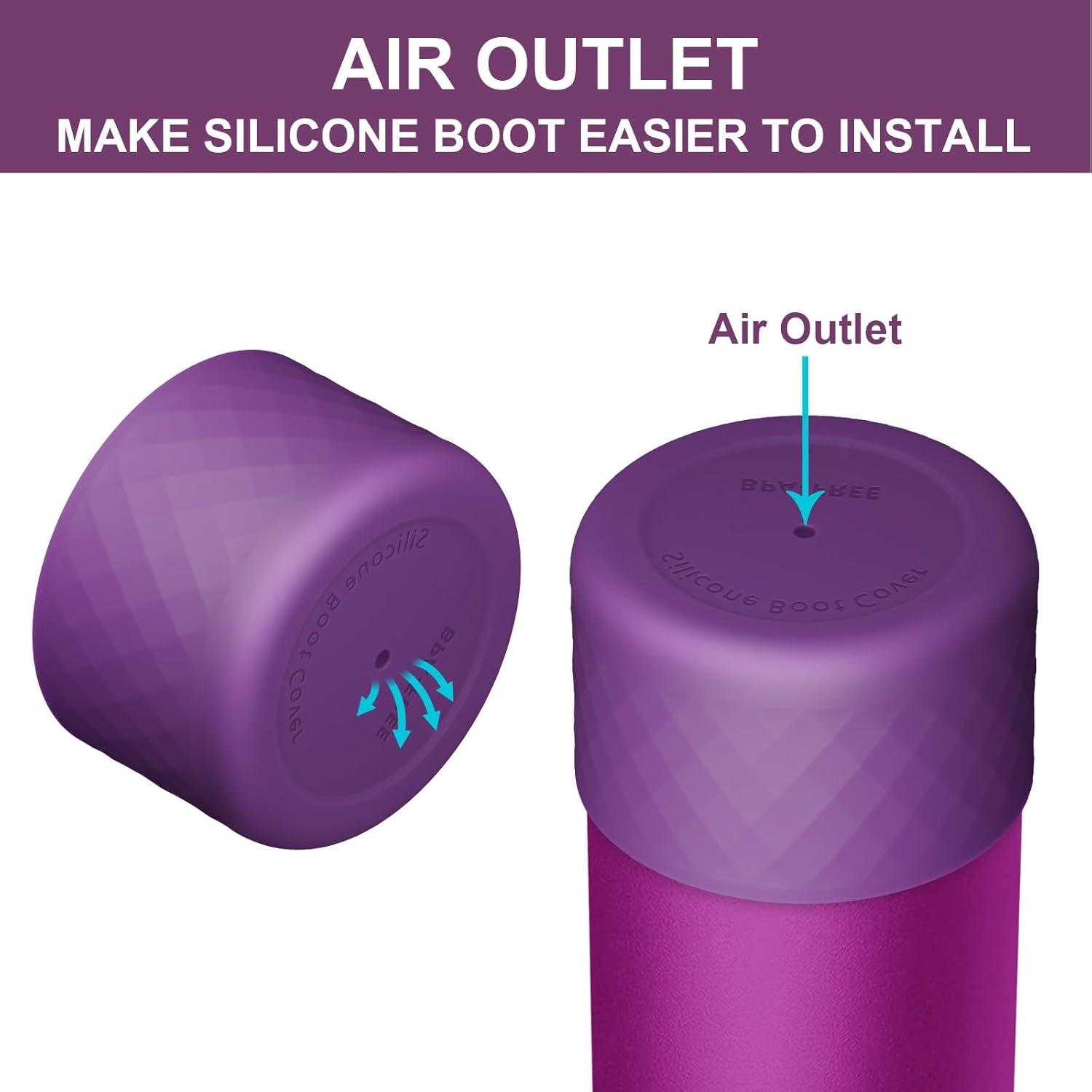 Silicone Boot for Owala 40 Oz Tumbler with Handle, Anti-Slip Protective Sleeve for Stainless Steel Triple Layer Insulated Travel Tumbler Accessories