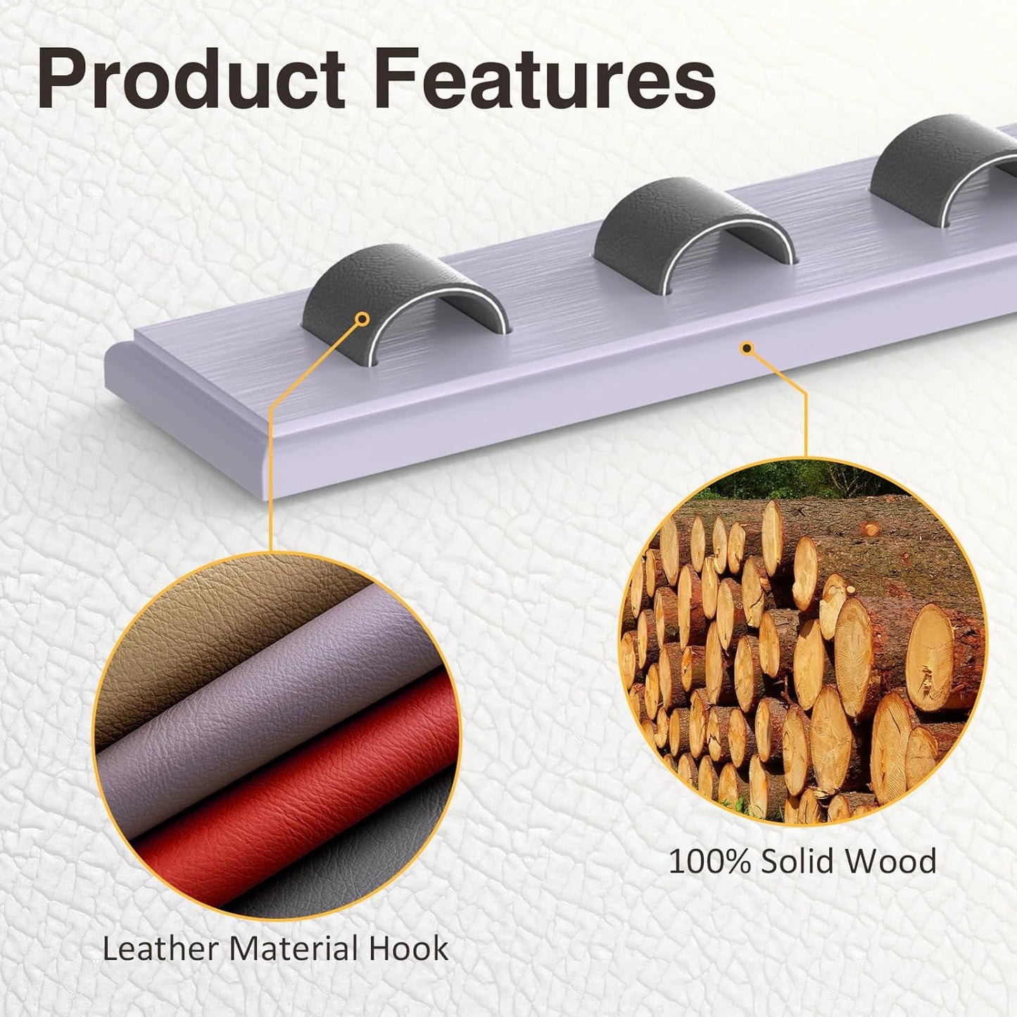 3 Pack Sunglass Organizer, Wall Mounted Sunglasses Organizer, Wooden Glasses Holder Sunglass Holder, Sunglasses Rack for Hanging Your Multiple Eyeglasses, for Wall, Home Decor(Purple)