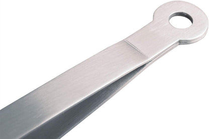 Small Serving Tongs 6-Inch Stainless Steel Mini Appetizer Tongs, Set of 4 (Brushed)