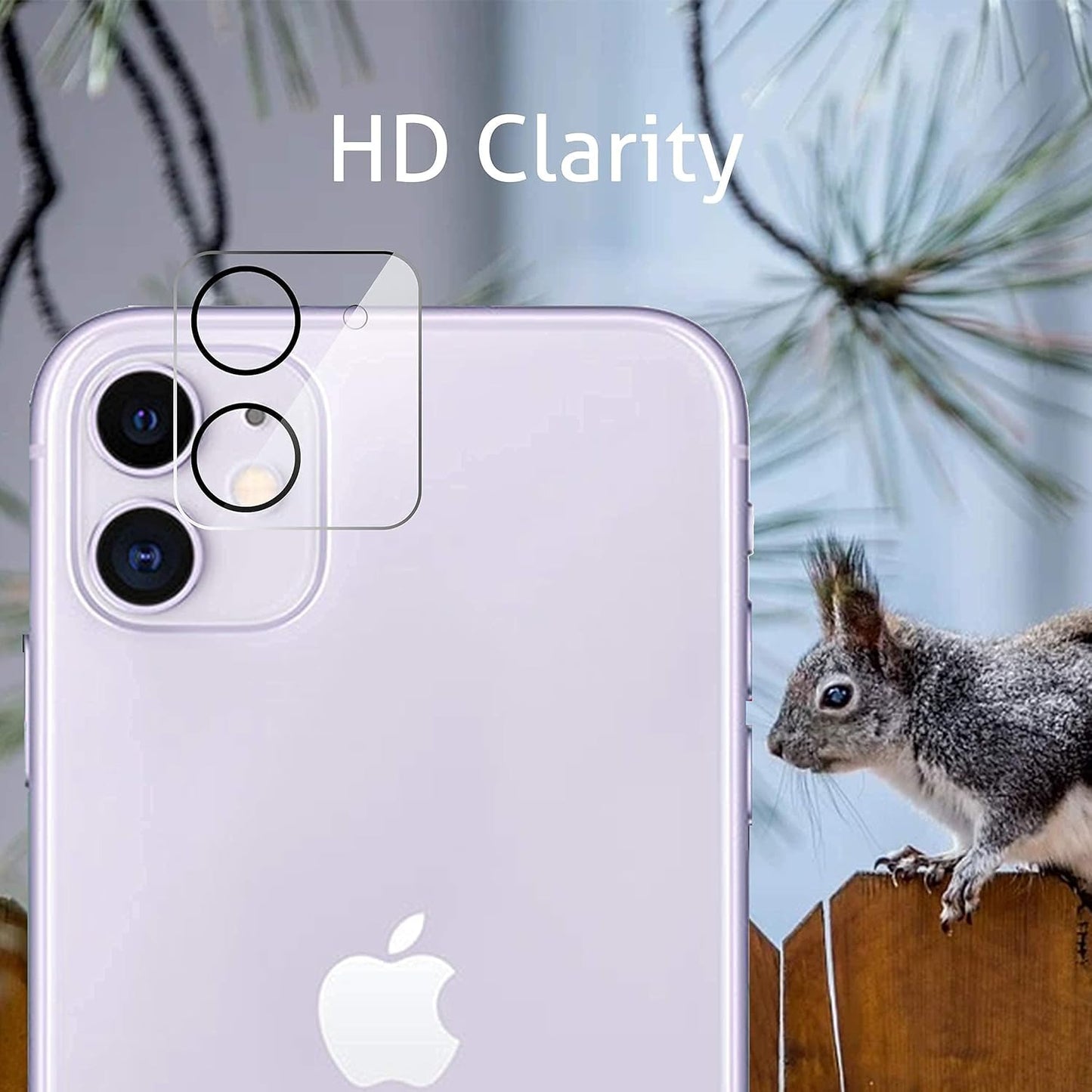 Glass Screen Protector Compatible for Iphone 11 6.1 Inch 3 Pack Tempered Glass 2 Pack Privacy Screen Protector Compatible for Iphone 11[6.1 Inch] + 2 Pack Camera Lens Protector