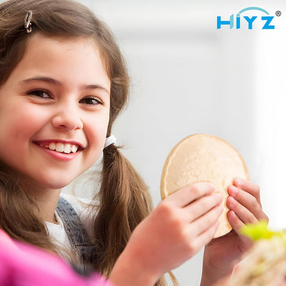 Glitter Sandwich Cutter and Sealer - 5 PCS Decruster Sandwich Maker - Peanut Butter and Jelly Crustless Sandwich Cookie Cutter for Kids Children, Glitter Design