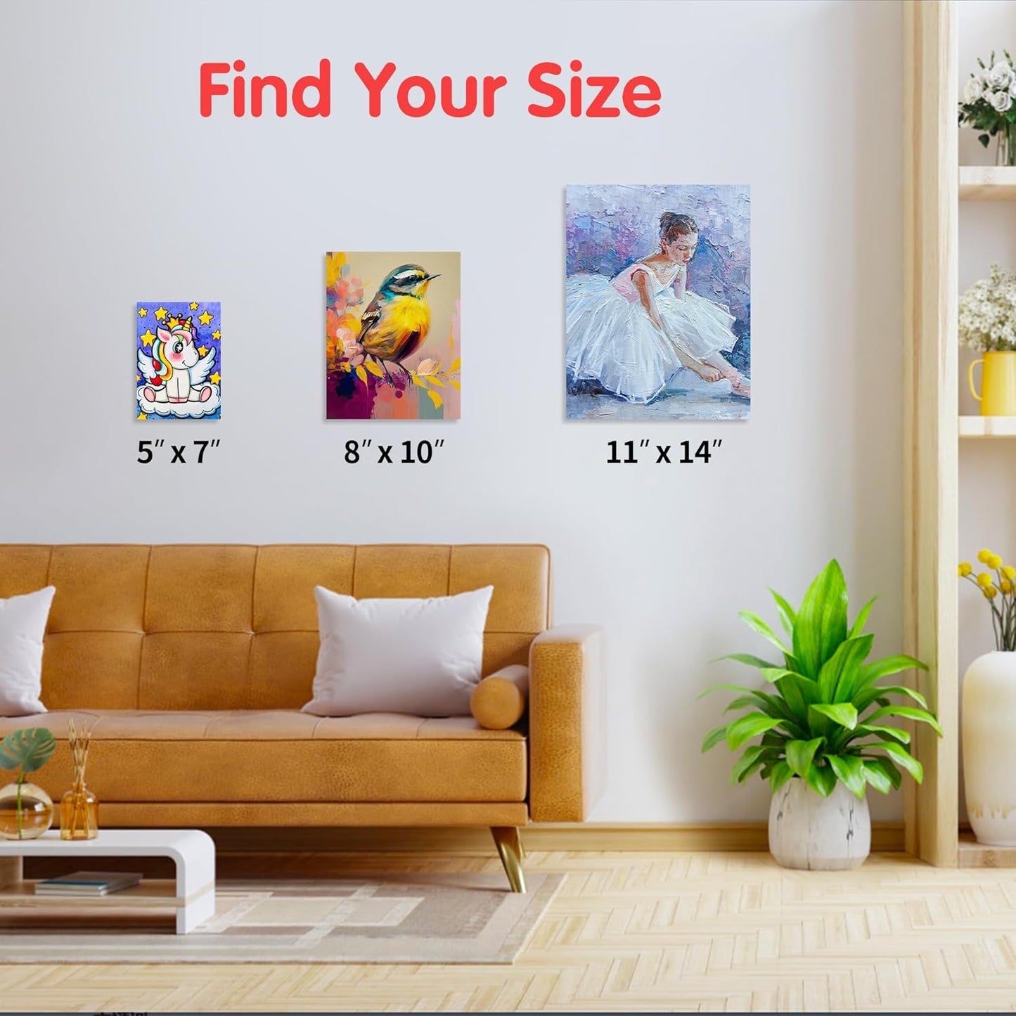 Canvas Boards for Painting 8X10 Inch, Super Value 2 Pack Paint Canvases, White Blank Canvas Panels, 100% Cotton Primed, Painting Art Supplies