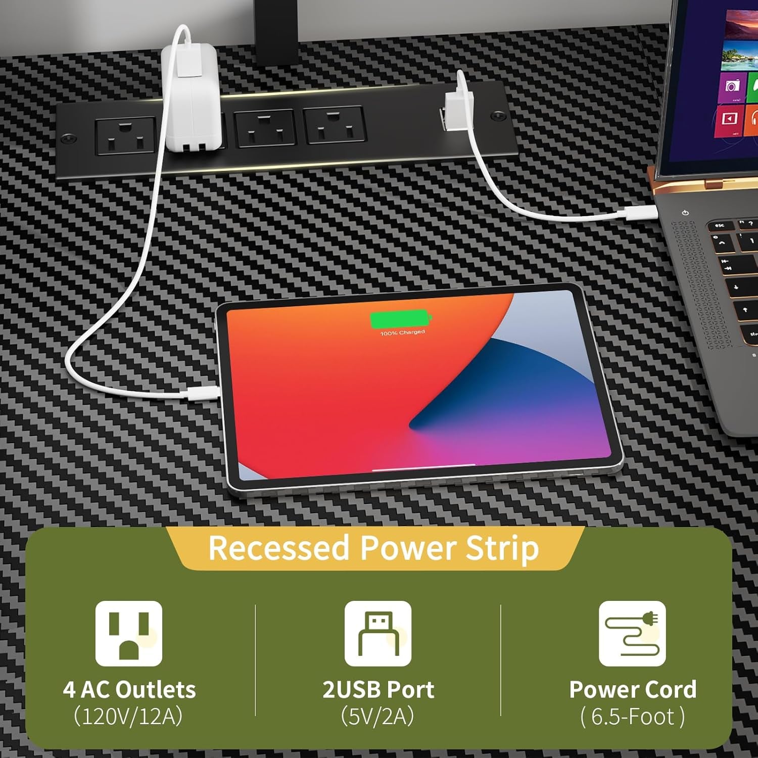 L Shaped Gaming Desk with Pegboard, Reversible Computer Desk with LED Lights & Power Outlets, Drawers & Storage Shelves, Home Office Desks