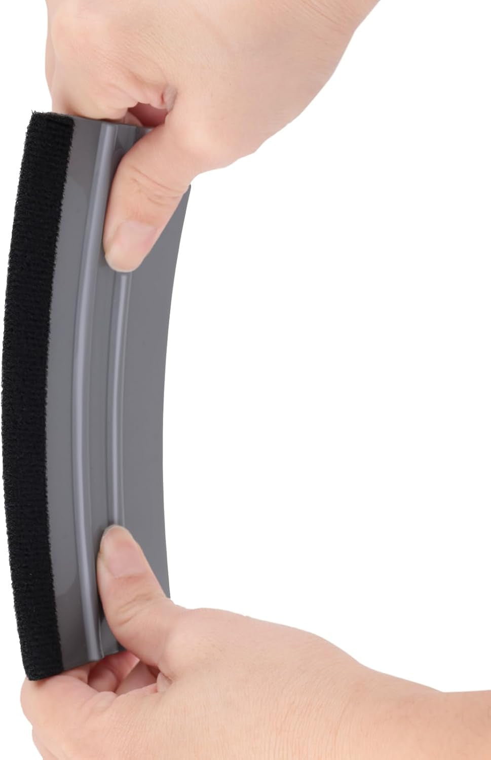 Window Felt Squeegee Tool, Vinyl Scraper for Window Privacy Film, Wallpaper and Car Glass, Tint Squeegee Installation Tool Protection Scratches Film Soothing, 5.9 * 3.1 Inch, Grey