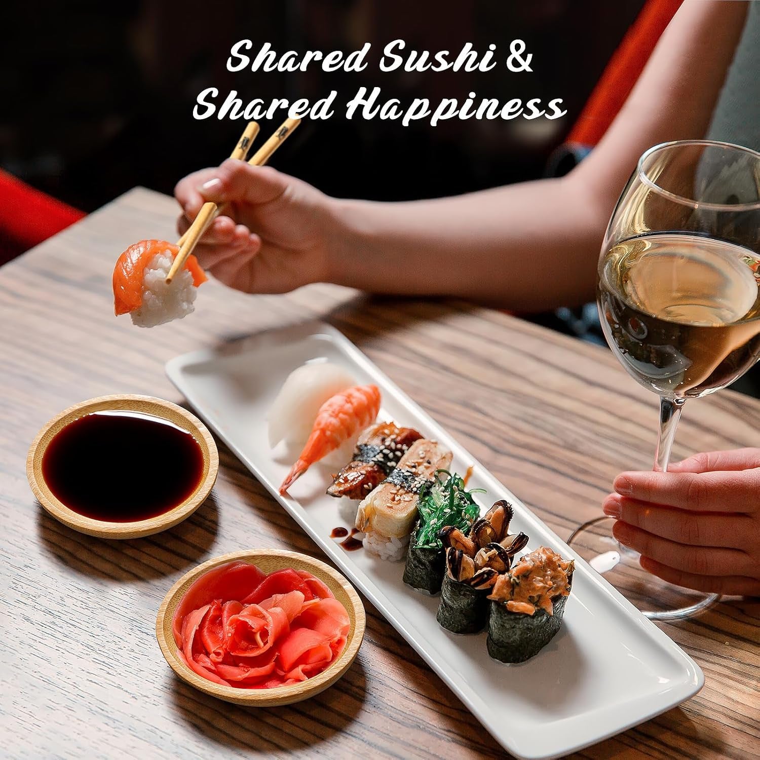 Sushi Making Kit,  Upgrade 22 in 1 Sushi Maker Kit with Bamboo Mats, Chef'S Knife, Triangle/Nigiri/Gunkan Sushi Mold, Chopsticks, Guide&More