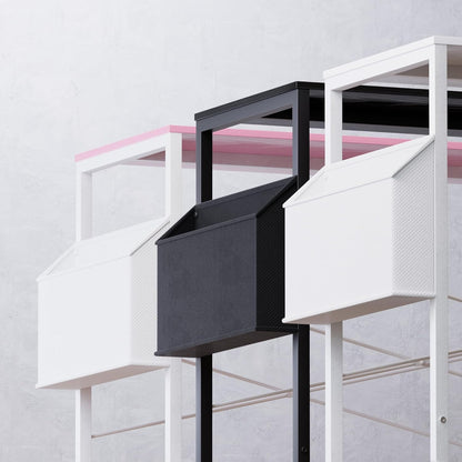 32 Inch Computer Desk for Small Spaces with Storage Bag, Home Office Work Desk with Headphone Hook, Small Office Desk Study Writing Table