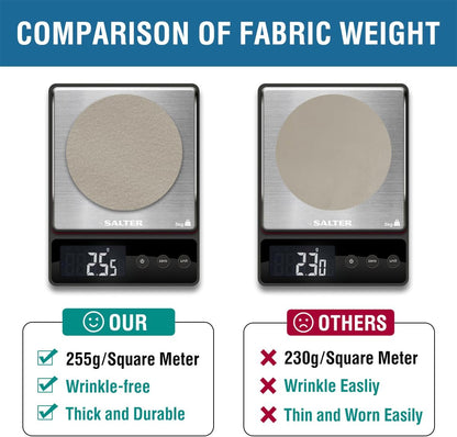 Fleece Couch Cushion Covers Stretch Chair Covers for Living Room Armchair Sectional Couch Covers Comfortable and Durable Fabric (1 Seater Cushion Cover, Pale Oak)