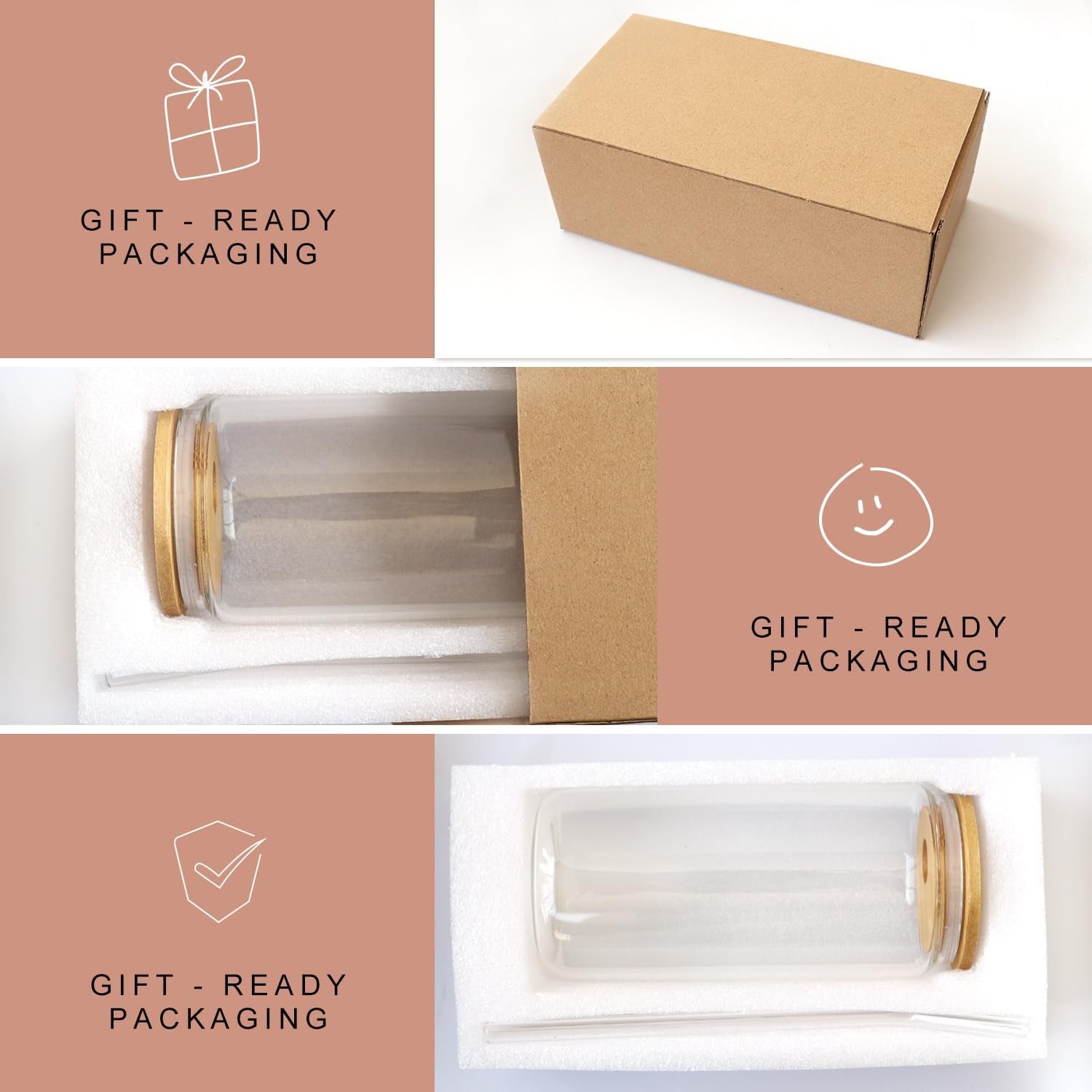 Birthday Gifts for Women Best Friends, Sisters Gifts from Sister, Friendship Gift for Women, Unique Birthday Gift for Friends Female Sister BFF, Bestie - 18 Oz Can Glass