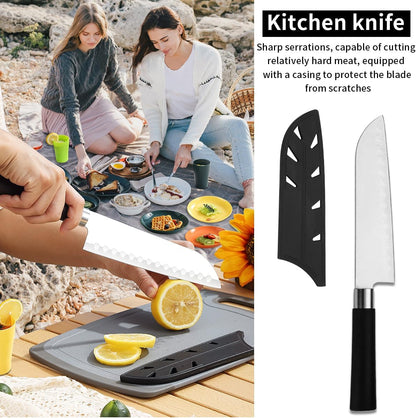 Camping Essentials: Comprehensive Cooking Utensils Set with Silverware, Plates, and Cups for Outdoor Activities, Picnics, and BBQs