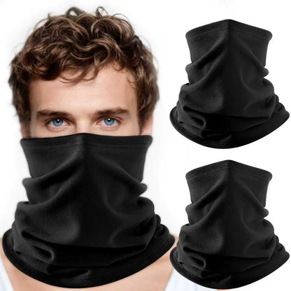 2 Pack Winter Thernal Neck Gaiters for Men,Women Warmer,Loose Face Cover Breathable Mask Dust&Wind Proof Scarf for Skiing Fishing Hiking Cycling Outdoor Activity