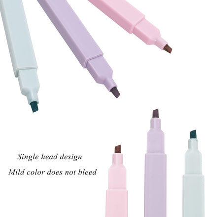 Sticky Book Tabs with Highlighers, 800 PCS Annotation Tabs for Annotating Books, Moran and Di Writable Page Flags Marker, Sticky Notes Index Tabs for Files Classification, 6 PCS Highlighters