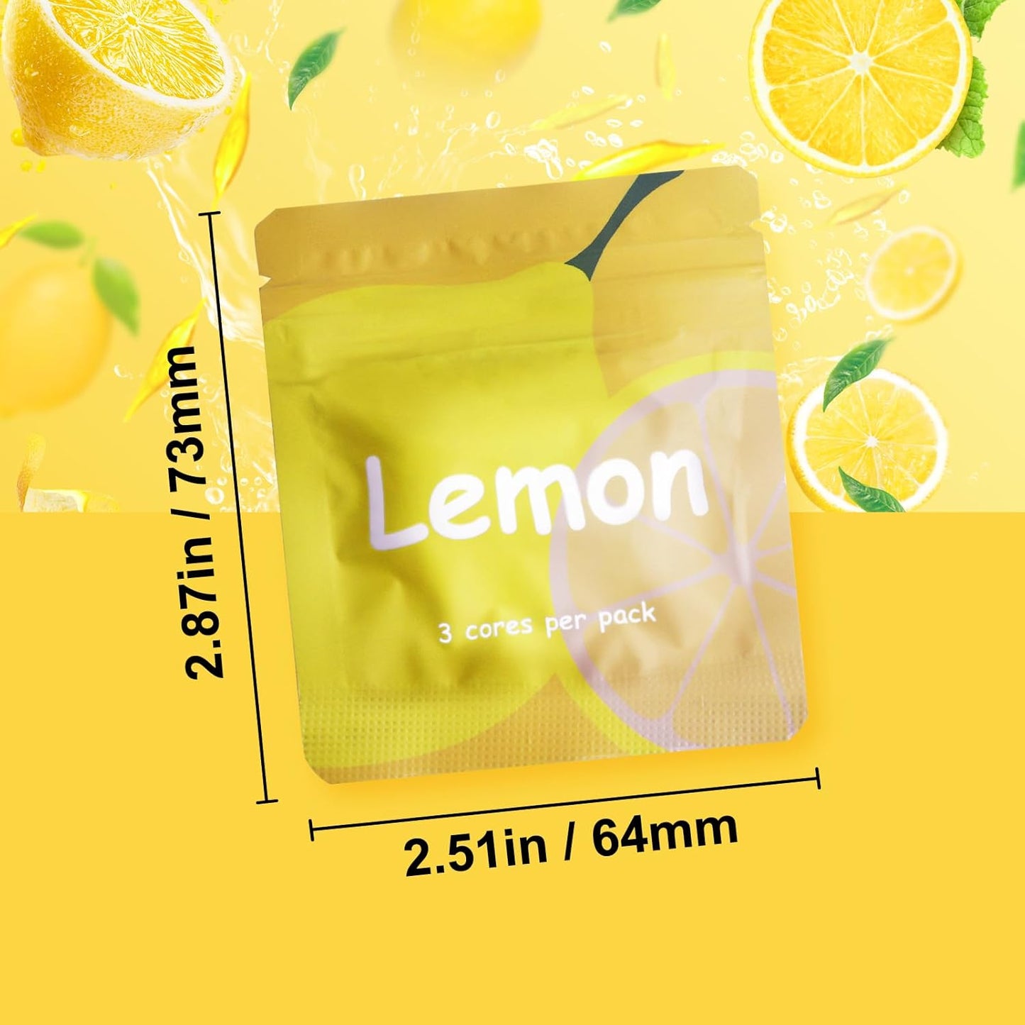 Flavoured Inner Filter Packs: Orange/Pomelo/Lemon Flavoured Breathlace Tube Breathing Necklace with Resistance Filter Calm Breathlace Stop Stress Necklaces Anxiety Relief Breathe Pendant