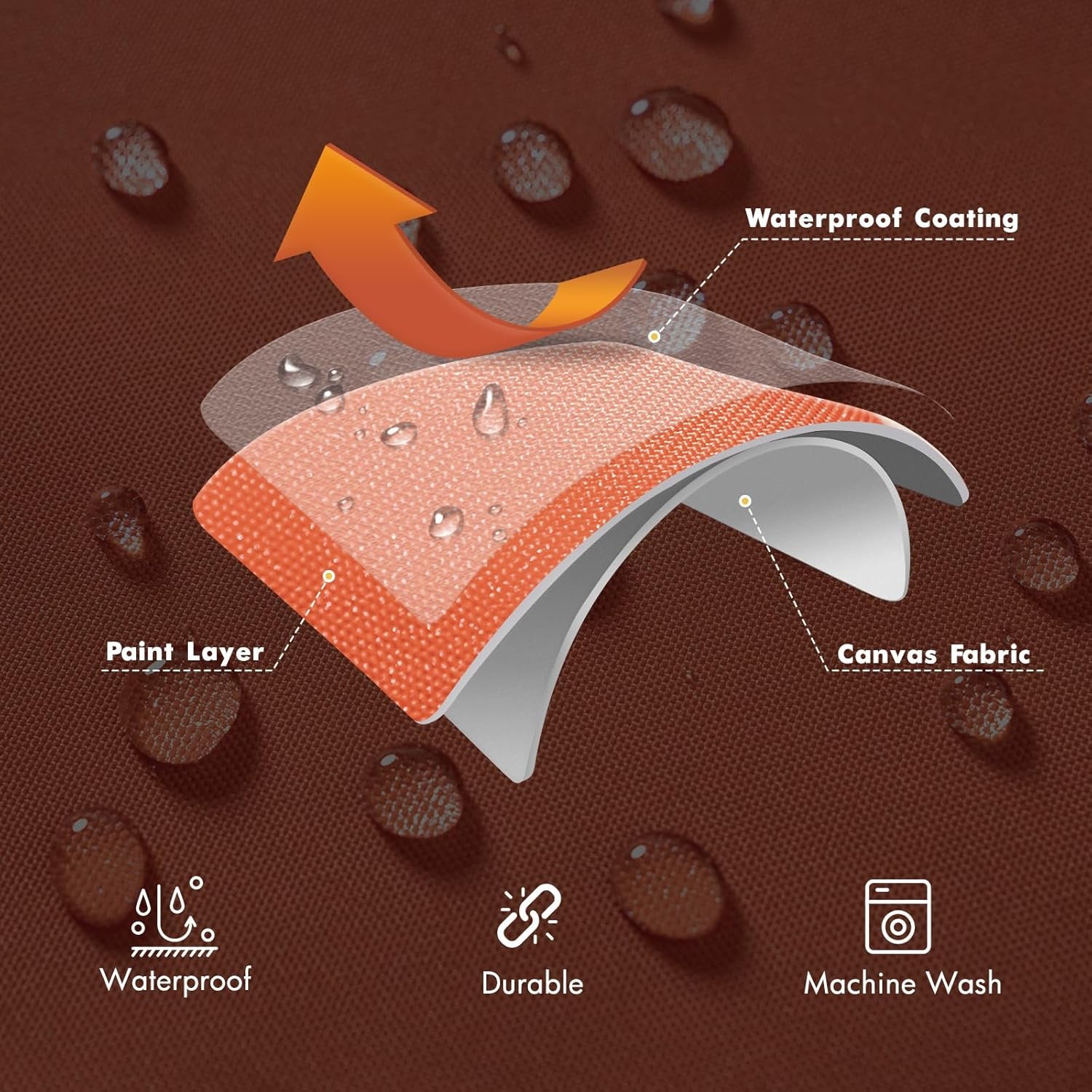 Outdoor Waterproof Throw Pillow Covers Set of 2 Hello Sunshine Decorative Outdoor Square Pillowcases for Chair Patio Garden Couch Tent Balcony Sofa Coral Red 20X20 Inch