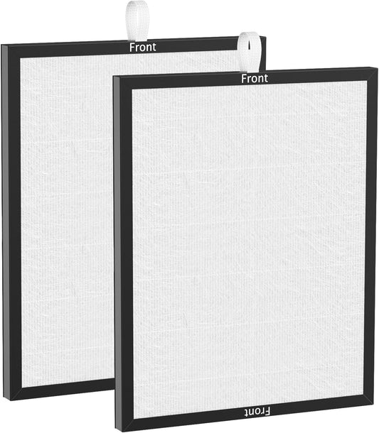 2 Pack TL2867 Filter Replacement Compatible with MOOKA TL2867 Air Purifier for Home Large Room 1650Ft² HEPA Filter for Pets Smoke Dust Pollen Dander Odor PM2.5 for Bedroom