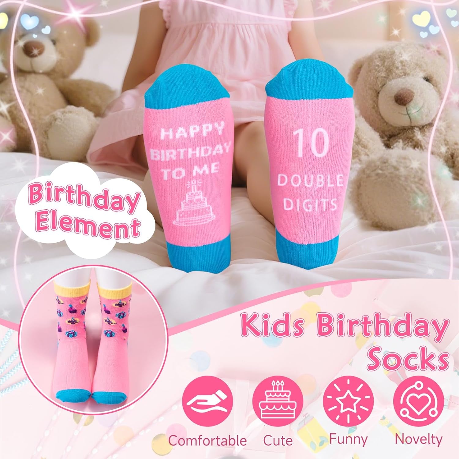 10 Year Old Girl Birthday Gifts, Gifts for 10 Year Old Girls, Best Cool 10Th Double Digits Birthday Gift Ideas, 10Th Birthday Decorations Presents for 10 Yr Old Girl