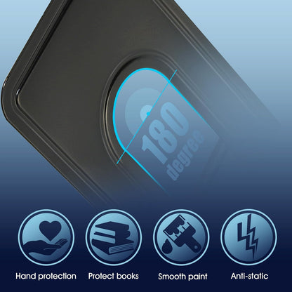 Book Ends, Bookends for Shelves, 24Pcs Metal Bookends, Book Ends for Heavy Books Holders for Office Home Library Book Ends Supports, Book Ends to Hold Books Heavy Duty