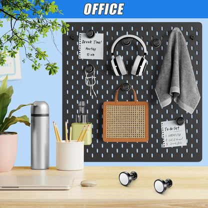 2-Pack 150LBS Heavy-Duty Neodymium N52 Magnetic Hooks for Versatile Hanging Solutions in Cruise, Garage, and Outdoor Use