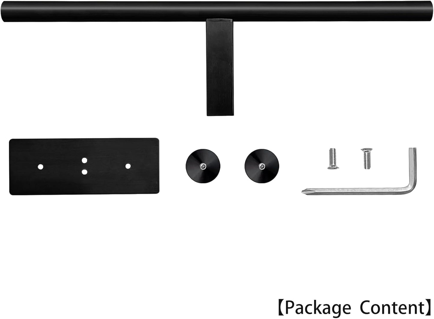 Double Roll Toilet Paper Holder, , Black Stainless Steel Toilet Paper Holder, Adhesive or Drilling Toilet Roll Holder Wall Mount for Bathroom (Black)