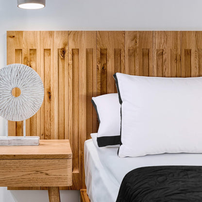 Bed Pillows for Sleeping Queen Size (Black), Set of 2, Cooling Hotel Quality, Gusseted Pillow for Back, Stomach or Side Sleepers