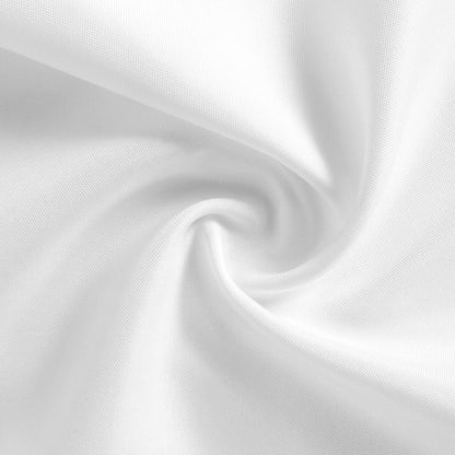 [24 Pack, White] Cloth Napkins 17X17 Inches, 100% Polyester Hemmed Edges, Washable and Reusable Ideal for Parties, Weddings and Dinners