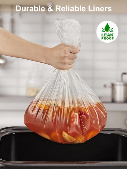 Electric Roaster Liners, 2 Count Disposable Roaster Liners, Fits 16, 18, 22 Quart Roasters, Roaster Pan Oven Liners Plastic Cooking Bags for Instant Cleanup, 18 X 34 Inch