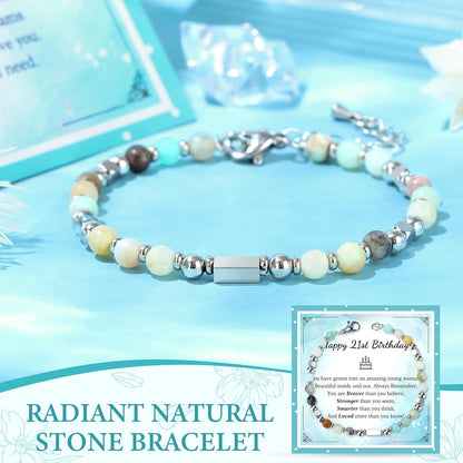 Elegant 21st Birthday Gift Basket for Her - Thoughtful Gifts for 21-Year-Old Women Including Tumbler and Accessories