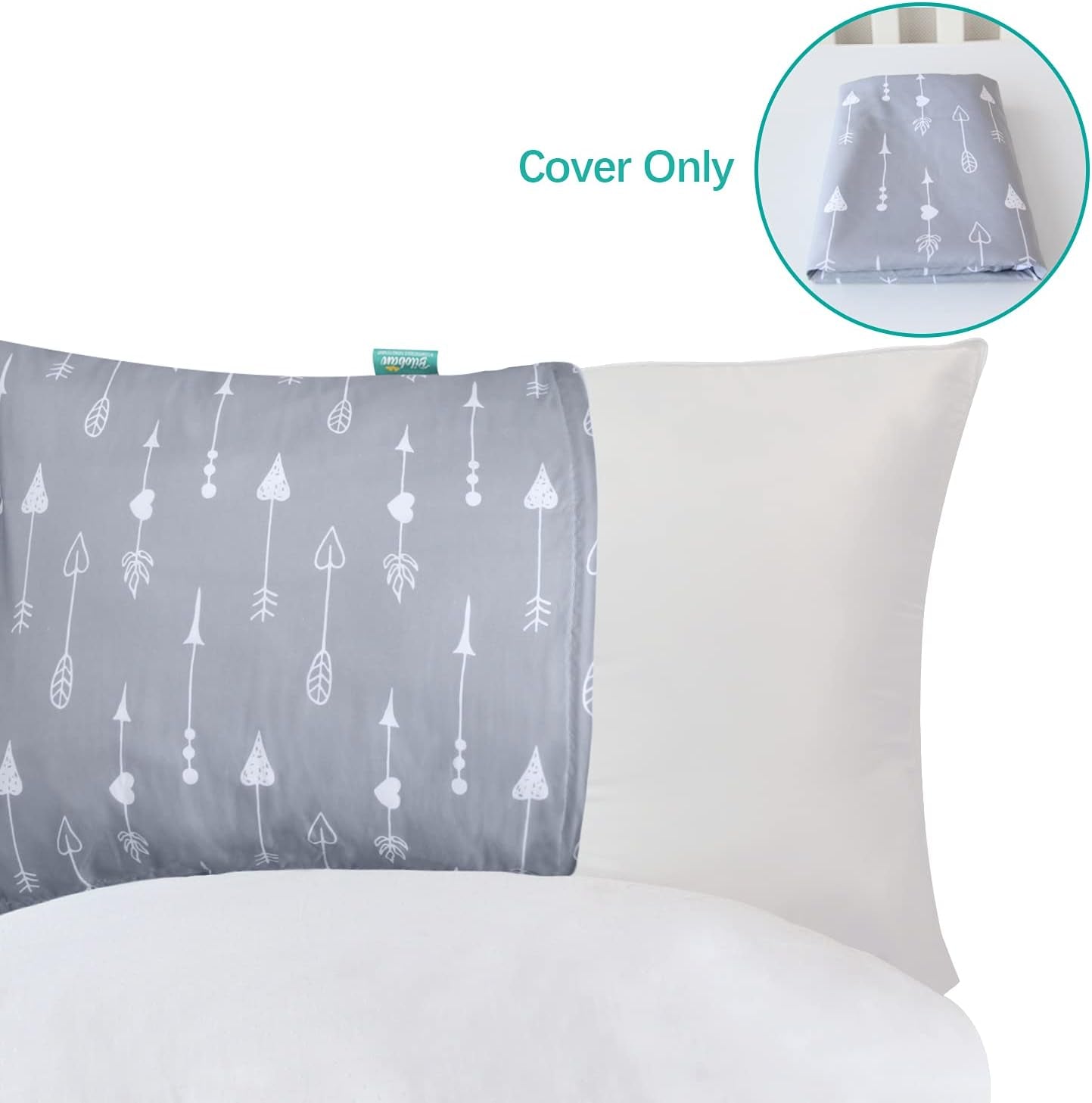 Floor Lounger Cover Non-Slip & Super Soft Floor Sofa Pillow Bed Cover, Great Choice for Kids or Adults Perfect for Slumber Party, Arrow Queen (Pillow Not Included)