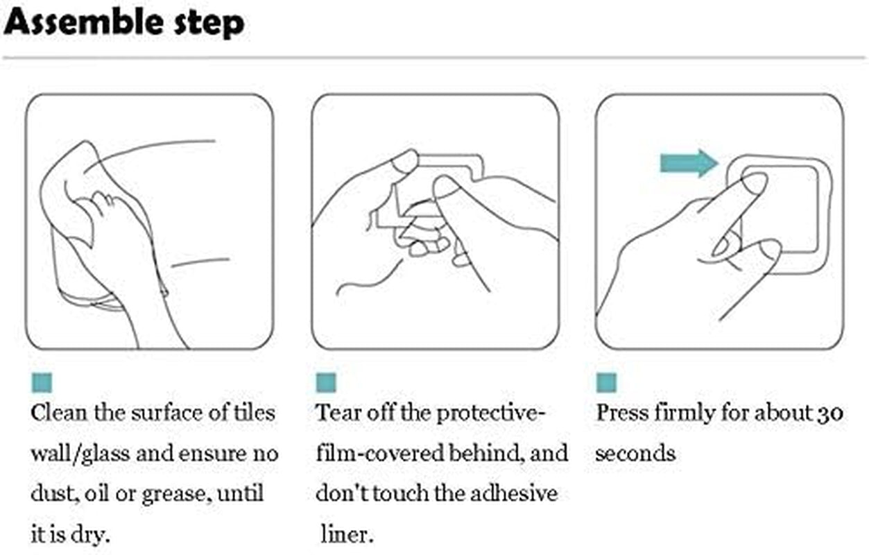 Self-Adhesive Toilet Paper Holder - No-Drill Stainless Steel Brushed Bathroom Accessory