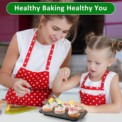 Parchment 400Pcs Mini Cupcake Liners for Baking - Natural Paper Muffin Liners for Mini Muffin Pan, Balanced Non-Stick/Excellent Grease-Proof, No Smell, Food Grade (Natural)