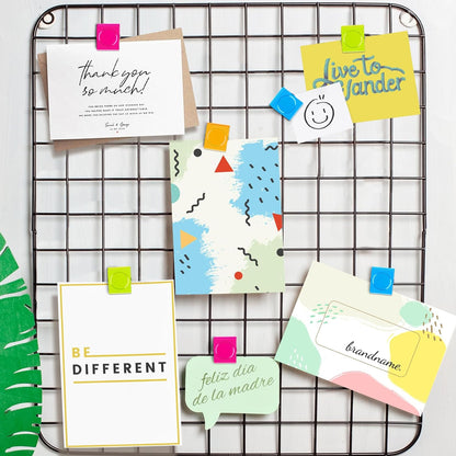 8 Pack Magnetic Clips Heavy Duty, Colorful Strong Fridge Magnet Clips Heavy Duty, Metal Magnet Clips for Fridge, Clip Magnets, Magnetic Clips for Refrigerator, Locker, Whiteboard, Home, Office