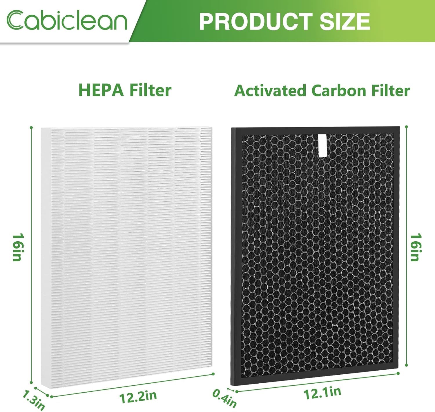 HR900 Filter Replacement Compatible with HR900 Ultimate Pet Purfier (1-Pack HEPA + 1-Pack Carbon Filter)