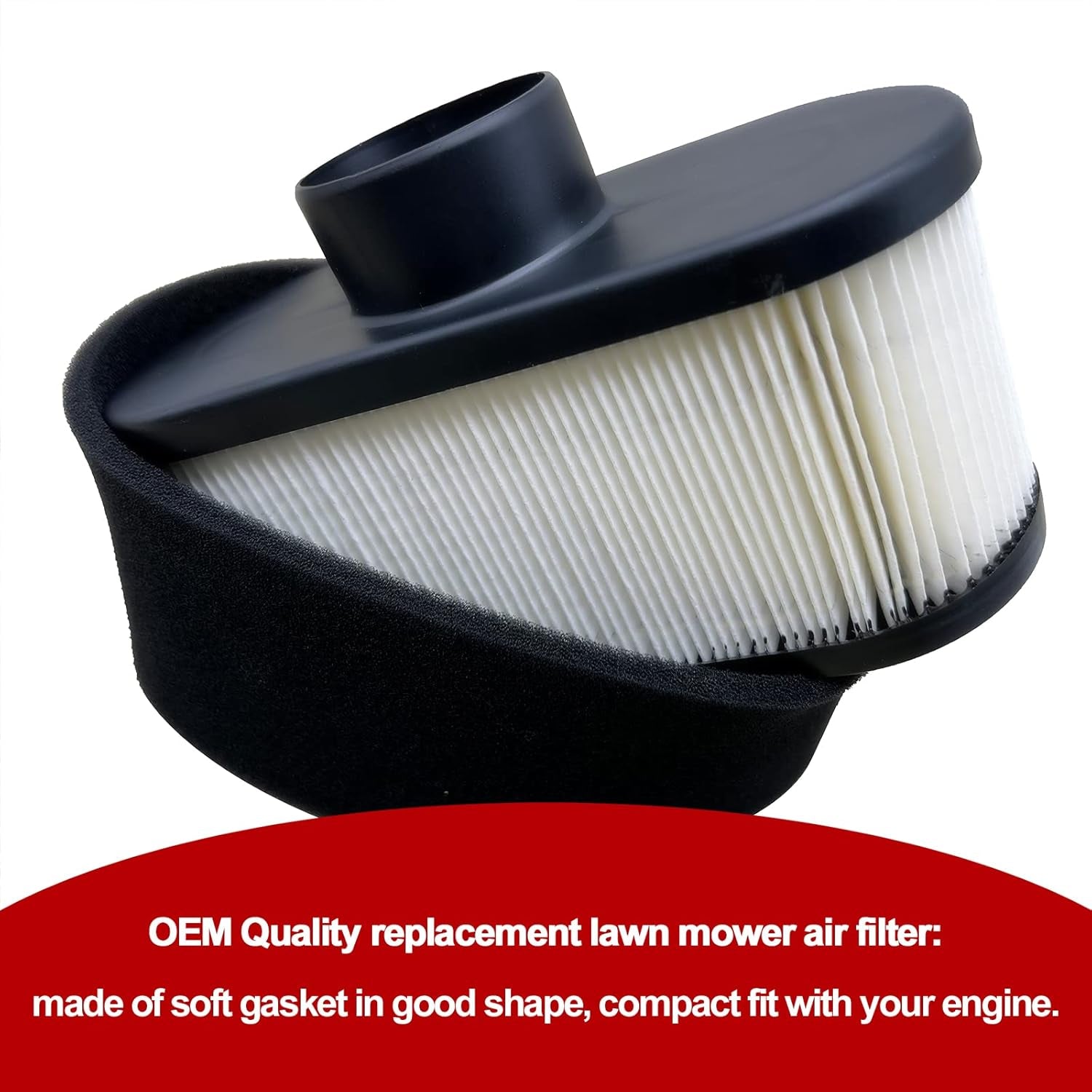 Replacement Air Filter for Kawasaki FR651V FR730V FR691V 11013-0752 11013-0726 Lawn Mower Tractor Air Cleaner with Pre Filter Compatible with Gravely Stens John Deere Ariens Bobcat Lawn Mower Engine