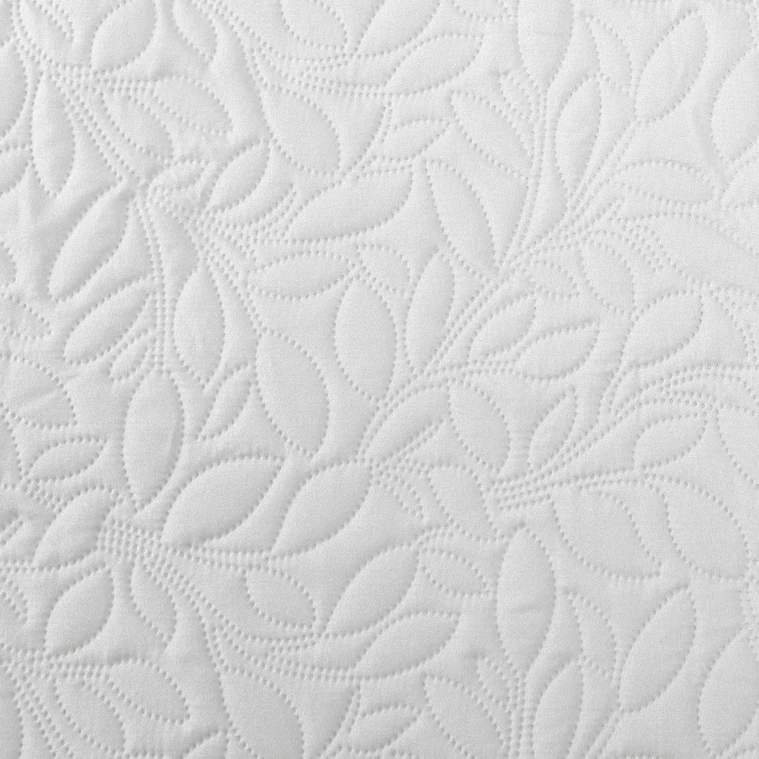 Waterproof Dog Bed Cover Reversible Leak Proof Pet Blanket Replacement Mat for Furniture Washable Couch Cover Sofa Cover for Dogs Cat(52X86 Inch, White/White)