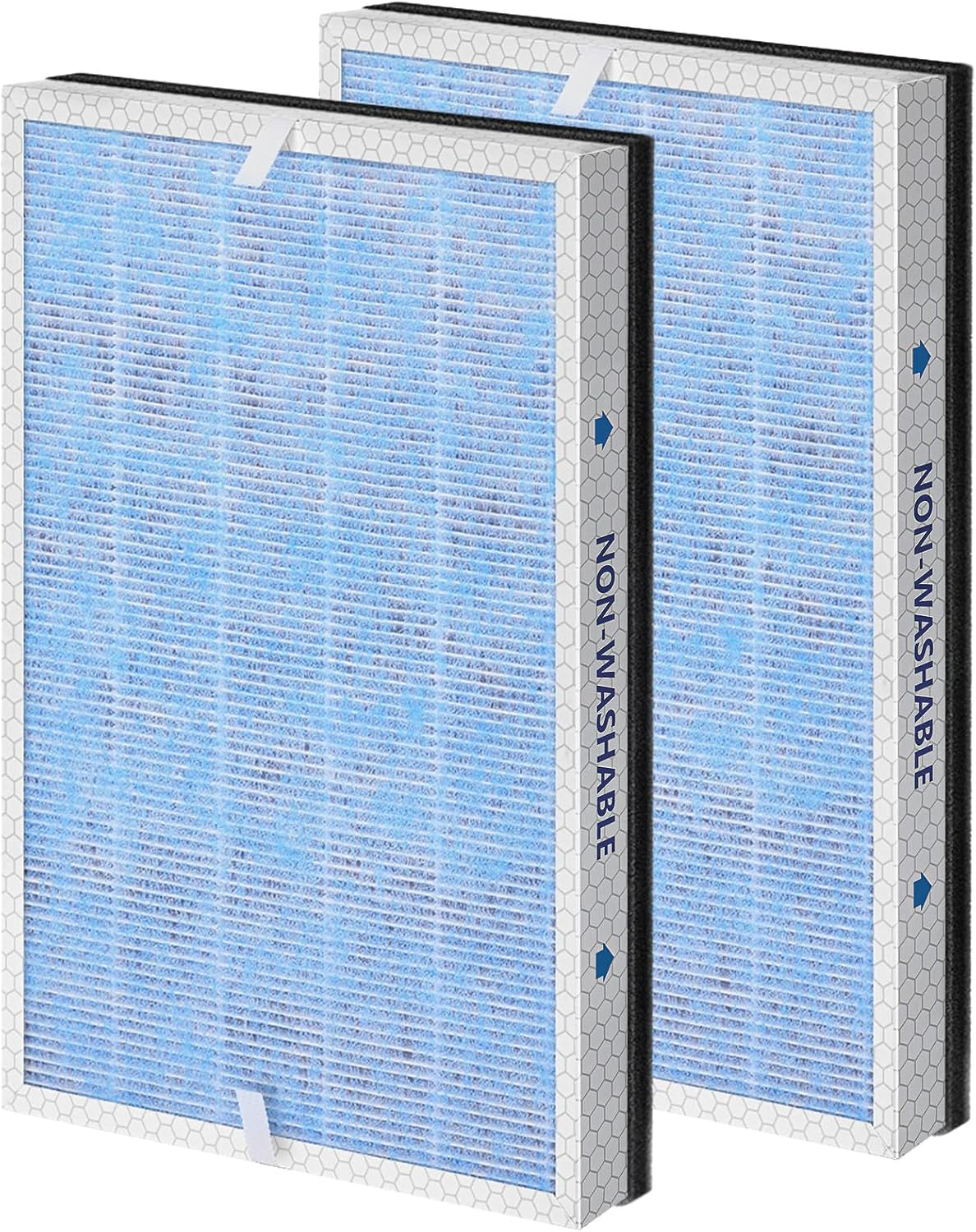 MSA3 Replacement Filter for Membrane Solutions MSA3/MSA3S Air Purifier, Upgraded 3-in-1 Filter, Standard Version, 2-Pack