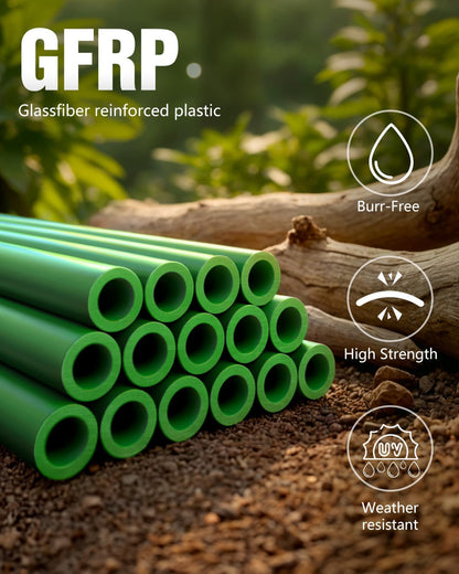 20 Pack Plant Stakes for Indoor Plants, 16 Inch Garden Stakes, Adjustable Plant Support Sticks for Tall Plants as Tomatoes Beans Orchid Vegetable