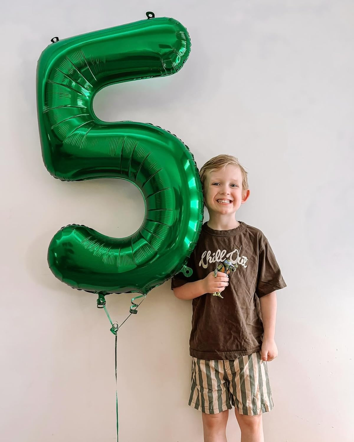 1 Balloon - Dark Green Birthday Number Balloons, 40 Inch Large Foil Balloons for Men Women Boys Girls Dark Green Themed Birthday Decorations