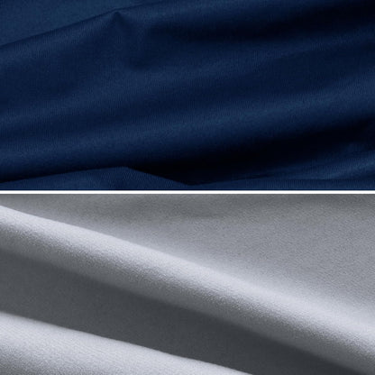 4 Pack Pack and Play Fitted Sheets Fits Graco Pack N Play Playard, Pamo Babe, Zodiak, Baby Trend Portable Playard and Other 27 X 39 Playpen Mattress, Ultra Soft and Skin-Friendly, Navy Cloud