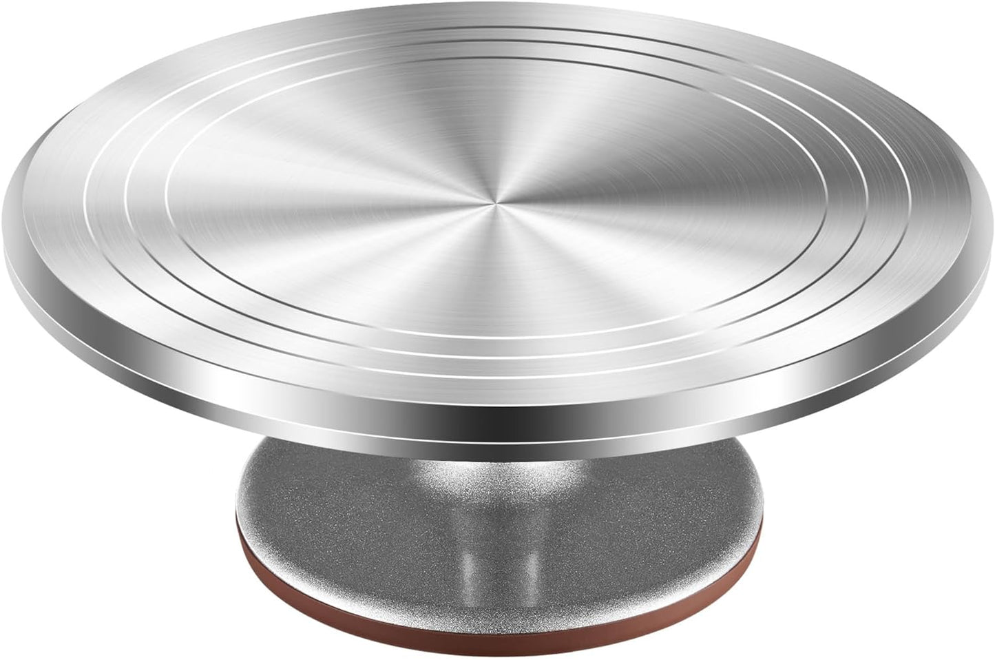 Aluminium Alloy Revolving Cake Stand 12 Inch Rotating Cake Turntable for Cake, Cupcake Decorating Supplies
