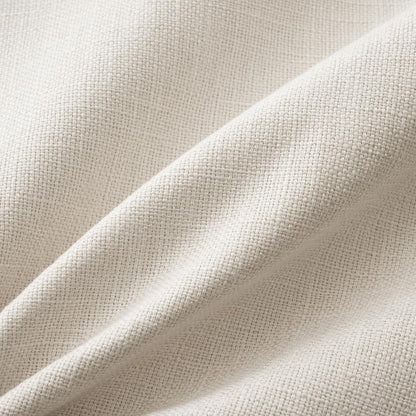 Pack of 2 Decorative Farmhouse Linen Pillow Covers Rustic Boho Accent Outdoor Couch Throw Pillow Covers for Cushion Bed Sofa Living Room Home Decor 18X18 Inch Ivory